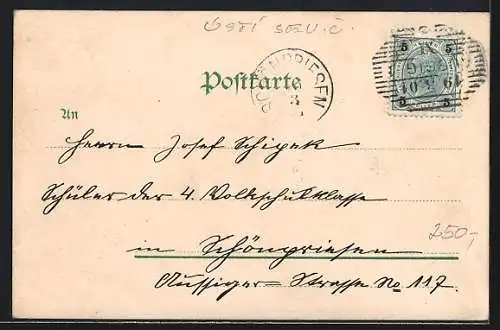 AK Aussig / Usti, Panorama