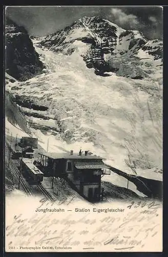 AK Jungfraubahn, Station Eigergletscher