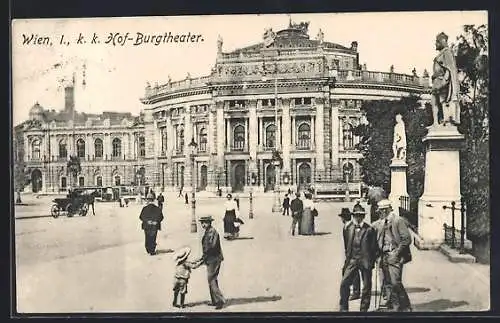 AK Wien, K. k. Hof-Burgtheater