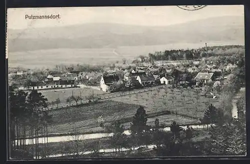 AK Ternitz /N.-Oe., Putzmannsdorf vom Berg aus