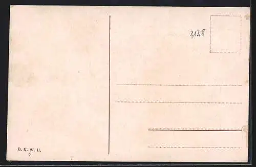 AK Wien, Strassenbahn am Neuen Markt