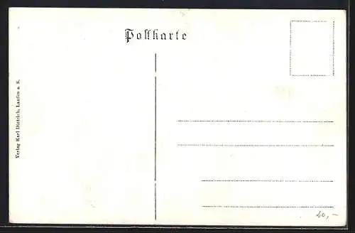 AK Nussdorf am Haunsberg, Gasthaus Zur Kaiserbuche, Kaiserbuche mit Kapelle, Panorama