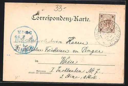 AK Nasswald, Panorama mit Gasthaus Oberhof