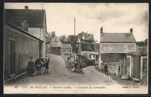 AK Montalet-le-Bois, Carrefour du Cornouillet