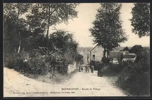 AK Maurecourt, Entrée du village