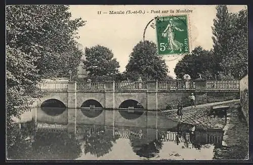 AK Maule, Pont sur la Mauldre