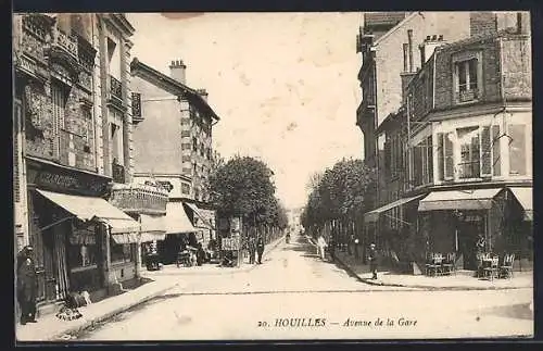 AK Houilles, Avenue de la Gare