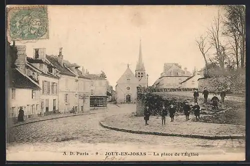 AK Jouy-en-Josas, La place de l`Église