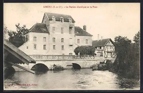 AK Limetz, La Station électrique et le Pont