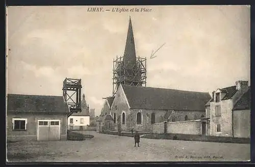 AK Limay, L`Église et la Place