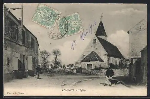 AK Lommoye, L`Église