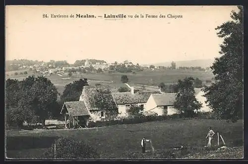 AK Lainville, vue de la Ferme des Chayets