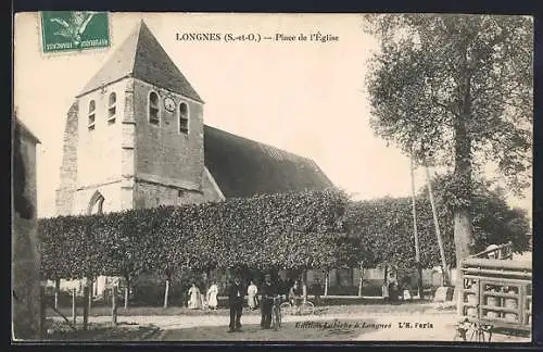 AK Longnes, Place de l`Église