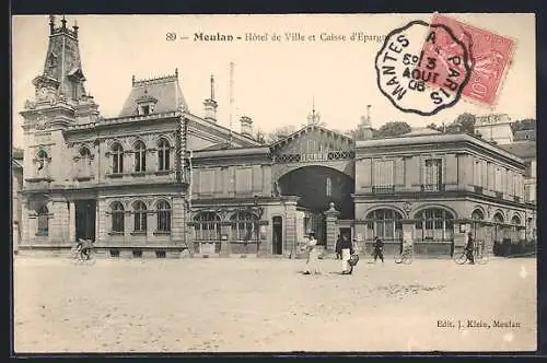 AK Meulan, Hôtel de Ville et Caisse d`Épargne