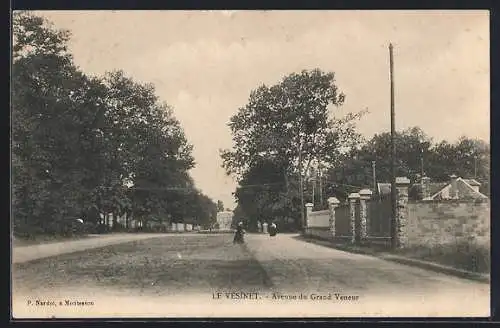 AK Le Vésinet, Avenue du Grand Veneur