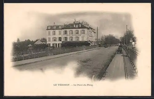 AK Le Vésinet, Le Pont du Pecq