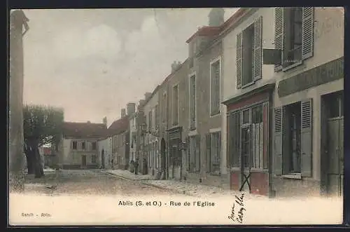 AK Ablis, Rue de l`Église