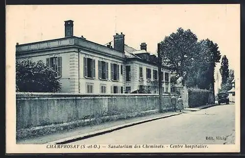 AK Champrosay, Sanatorium des cheminots, Centre hospitalier