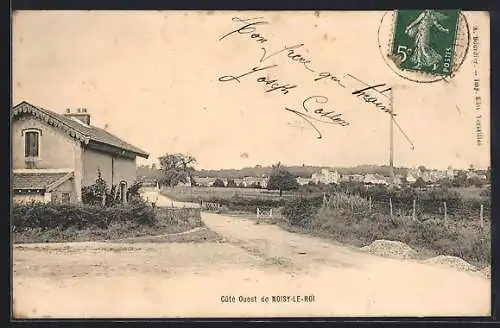 AK Noisy-le-Roi, Côte Ouest avec vue sur le village et la campagne environnante