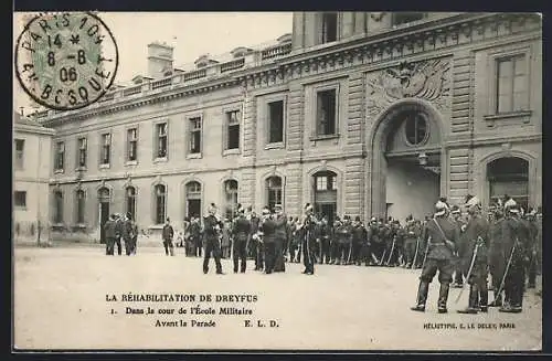 AK Affaire Dreyfus, La Rehabilitation de Dreyfus, Avant la Parade