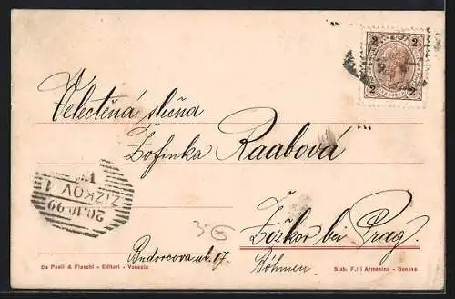 Künstler-AK sign. R. Tafuri: Venedig / Venezia, L`Estrazion del Loto, Verkündung der Lottozahlen