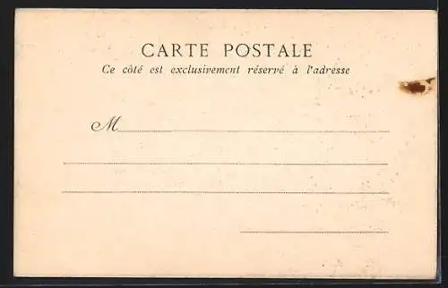 Künstler-AK Charles Denizard (Orens): Elections Legislatives Parisiennes 1902, Porte-Veste Ministériel