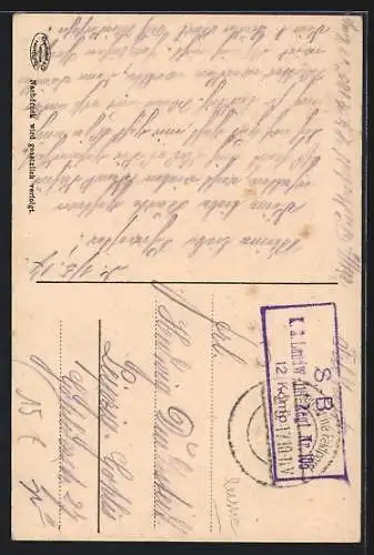 AK Russische Typen, Ein Strassenhändler