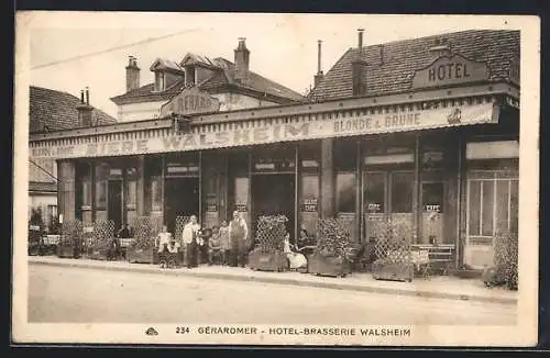 AK Gérardmer, Hotel-Brasserie Walsheim