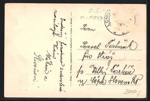 AK Lom u Mostu, Legionárska ulice