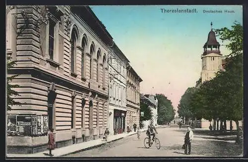 AK Theresienstadt, Das Deutsche Haus