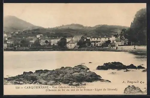 AK Carqueiranne, Vue Gènèrale des Salettes