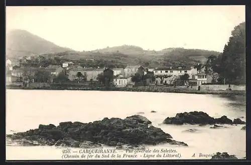 AK Carqueiranne, Vue gènèrale des Salettes