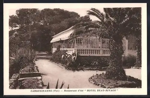 AK Carqueiranne, Restaurant d`ètè Hotel Beau-Rivage