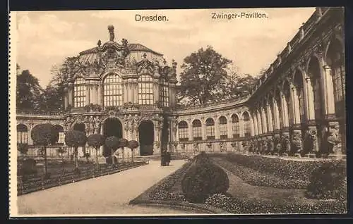 AK Dresden, Zwinger-Pavillon