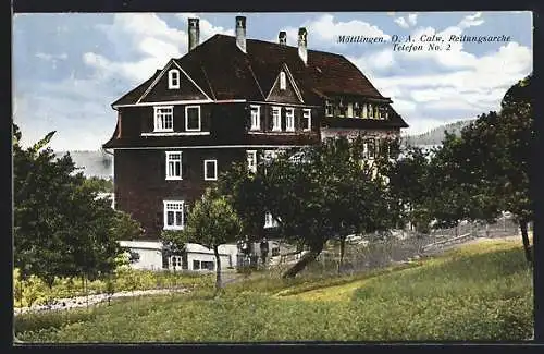 AK Möttlingen O. A. Calw, Partie an der Rettungsarche