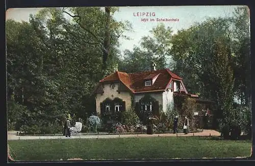 AK Leipzig, Idyll im Scheibenholz