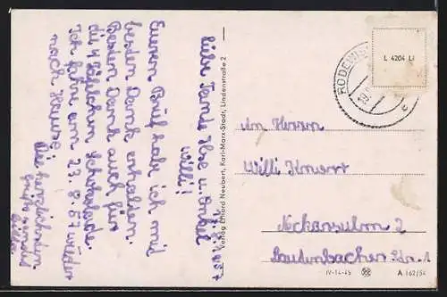 AK Rodewisch / Vgtld., Pestalozzischule