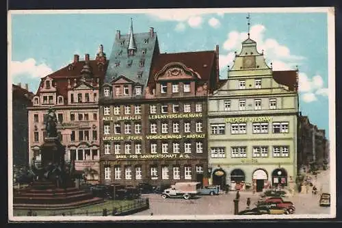 AK Leipzig, Markt, Leipziger Messamt