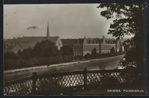 AK Grimma, Blick zur Fürstenschule