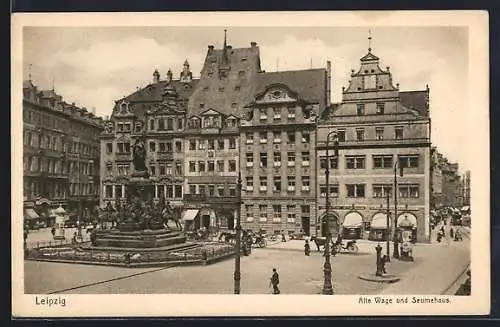 AK Leipzig, Alte Waage und Seumehaus