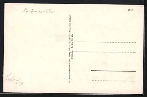 AK Welzheim, Ebnisee mit Zweiggeschäft, Klingen-Mühle, Wellingtonia im Welzheimer Wald