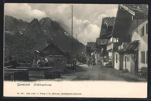 AK Garmisch, Frühlingstrasse