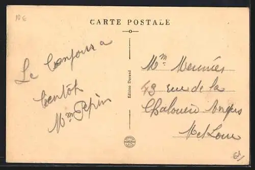AK Glos-la-Ferrière, Entrée du Bourg, Route de la Ferté-Fresnal