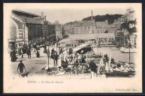 AK Flers, La Place du Marché