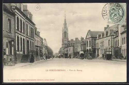AK La Ferte-Fresnel, Vue du Bourg