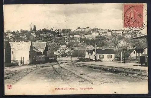 AK Domfront /Orne, Vue générale