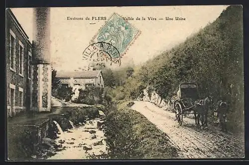 AK Flers, Vallée de la Vêre, Une Usine