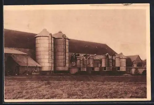 AK Dorceau /Perche, Installation moderne dans une ferme de la vallée de l`Huisne, Silos pour la conservation du fourrage