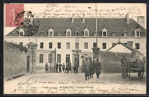 AK Alencon, Caserne Ernouf, Entree