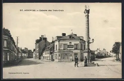 AK Argentan, Colonne des Trois-Croix